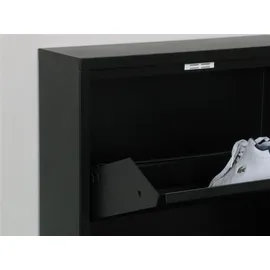 VCM Pisa 51 x 136 x 16 cm 8 Klappen schwarz
