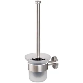 bremermann WC-Garnitur Piazza Edelstahl/Glas matt (1-tlg)