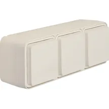 Berker Schuko-Steckdose 3fach Weiß 1 St.