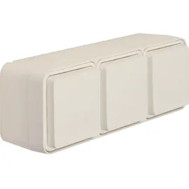 Berker Schuko-Steckdose 3fach Weiß 1 St.