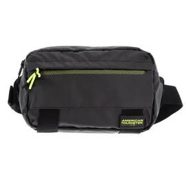 American Tourister Urban Track Sling Bag Coated Black / Lime dunkelgrau - Dunkelgrau