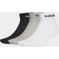 Adidas Non-Cushioned Ankle Socken 3 Paar Black / White / Medium Grey Heather 43-45