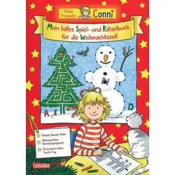 Mein tolles Spiel- und Rätselbuch für die Weihnachtszeit