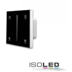 Sys-Pro Dimmer Triac Touch Funk 230V schwarz 288VA Phasenan-/Abschnitt wählbar