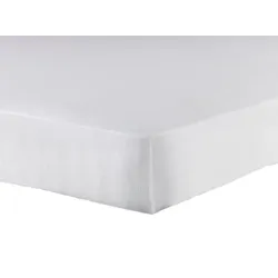 AURORA Spannbettlaken Jersey 180x200 cm weiß 155g/qm Hotelbedarf