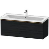 Duravit Waschtischunterschrank D-Neo 118,4x45,2x44cm, 1 A, wd, b geb/Eiche sw