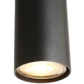 Steinhauer - hängeleuchte - Reflexion - schwarz - glas metall -