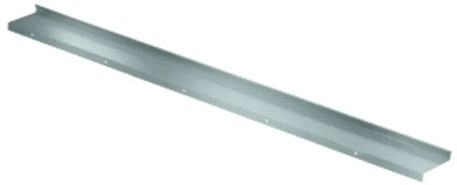 ACO Therm Block Abdeckprofil für Kunststofflichtschächte Länge 152 cm, 15 cm
