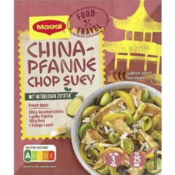 Maggi Food Travel China-Pfanne Chop Suey 34G