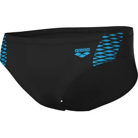 Arena Badehose Openings Black/Türkis 4