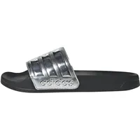 adidas Shower Adilette Core Black / Silver Metallic / Silver Metallic 43