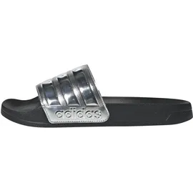adidas Shower Adilette Core Black / Silver Metallic / Silver Metallic 43