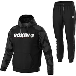 Sportanzug-Set für Herren EXTREME HOBBY BOLD BOXING SCHWARZ 2XL