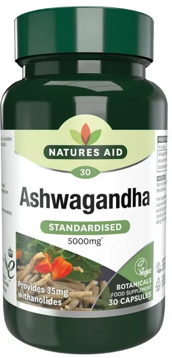 Natures Aid Ashwagandha (30 Kapseln)