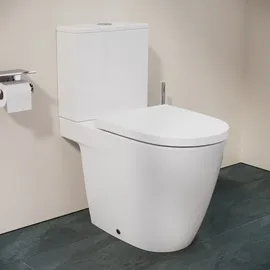Laufen Cada Stand-WC mit WC-Sitz Weiß