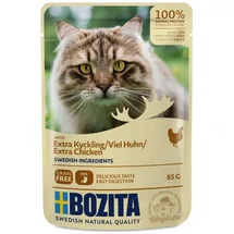 Bozita Häppchen in Soße mit viel Hühnchen 12 x 85 g
