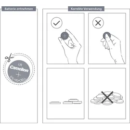 Camelion Knopfzellen AG10-BP10 10 St.