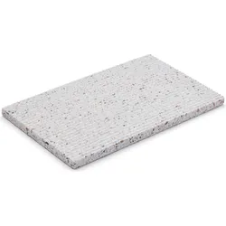 Humdakin Terrazzo Servierbrett 15 x 25 cm beige mit Vertiefungen
