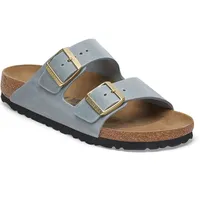 Birkenstock Arizona Natural Leather, Oiled basalt gray (11984) Schmal 42