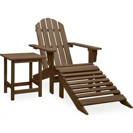 vidaXL Adirondack 40 x 45 x 40 cm Braun