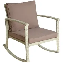 Estexo Schaukelstuhl 0 x 0 x 0 cm beige 1 St.