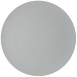 Rosenthal Servierteller TAC Sensual Gentle Grey Platzteller 33 cm, Porzellan grau