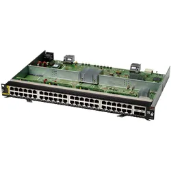 HPE Aruba 6400 48-port 1GbE Class 4 PoE and 4-port SFP56 v2 Module - Switch - L3