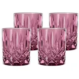 Nachtmann Noblesse Vintage Whiskybecher 4er Set Berry