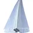 Bagnoxx 2x 2m für 8mm Glasstärke, 90 & 180 Grad, transparent,