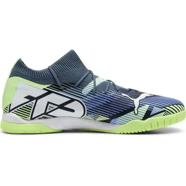 Puma Future 7 Match IT Hallenschuhe Unisex Gray Skies-Puma White-Fizzy Apple 47