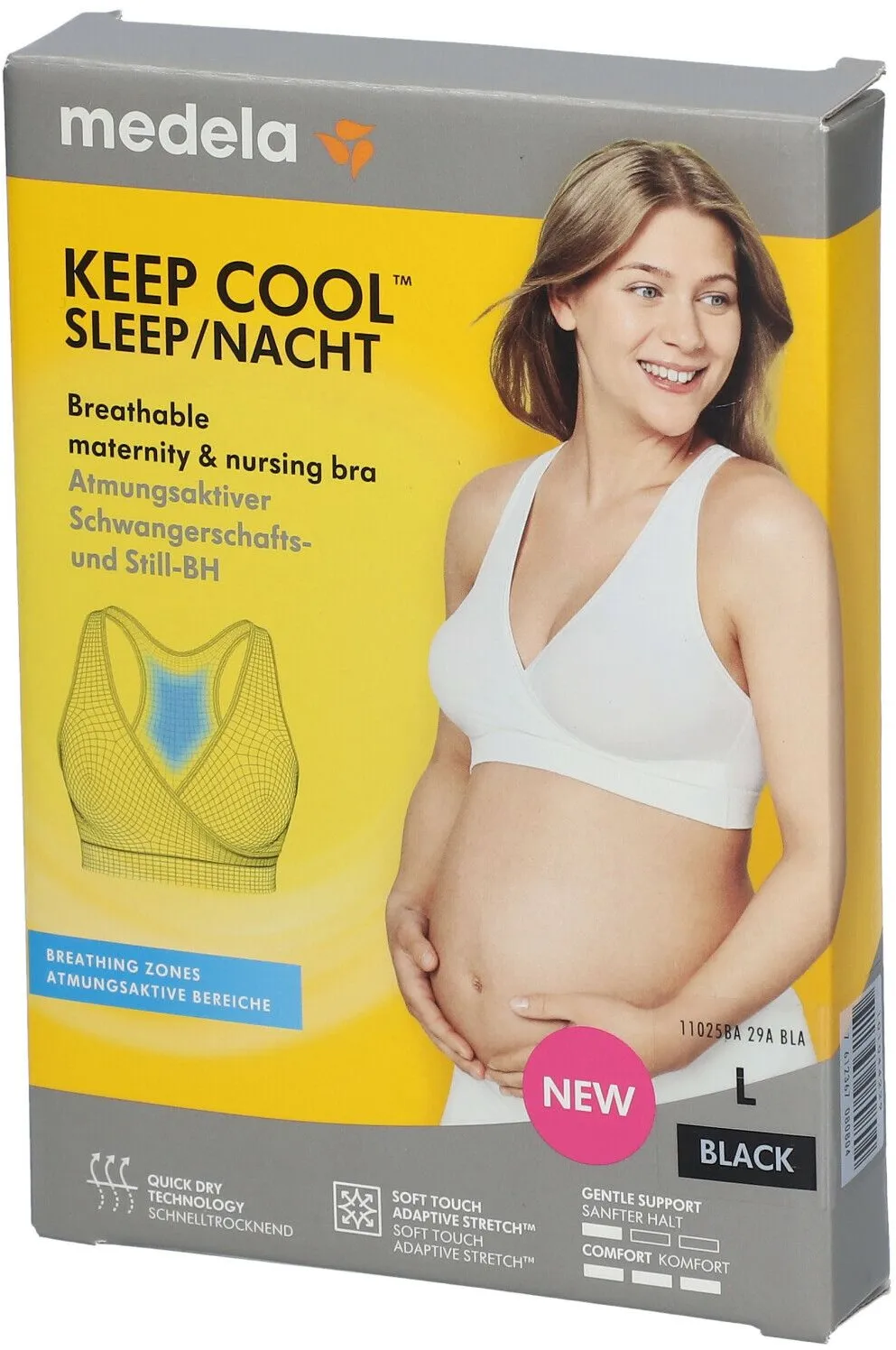 medela Keep Cool Schlaf Bustier Gr. L schwarz