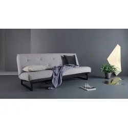 Schlafsofa Frentano Mischgewebe H:92cm/B:200cm/T:100cm Blau mit Stauraum Relaxfunktion industrial