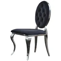 KAWOLA Esszimmerstuhl Schwarz,