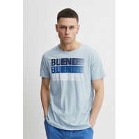Blend T-Shirt 20715045 Blau Regular Fit M