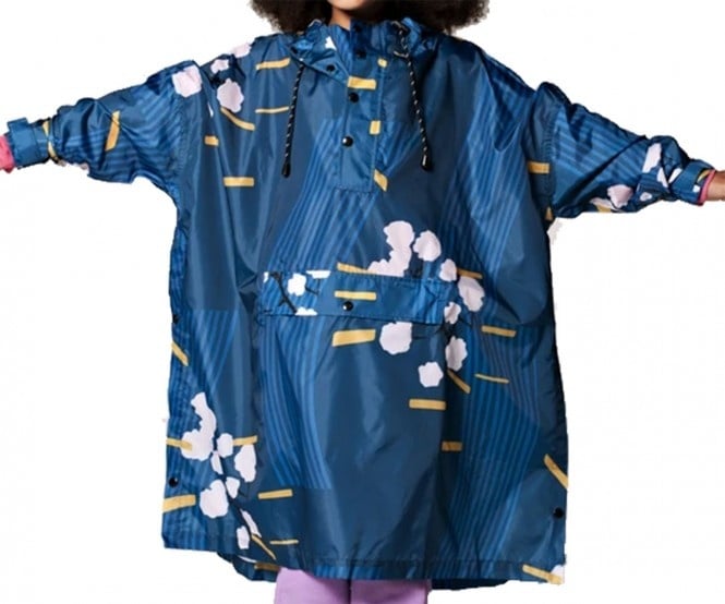 RAIN KISS JAPANESE BLOSSOM KIDS Regenponcho - 120-160cm