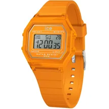 ICE-Watch - Ice Digit Retro Neon orange - Orange Damenuhr mit Silikonarmband - 022886 (Small)