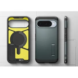 SPIGEN Google Pixel 10 Pro Handyhülle Tough Armor MagSafe grün