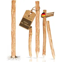 BooGardi Staketenzaun 6 cm x 180 cm Haselnuss