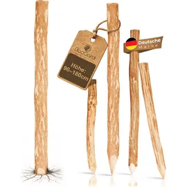 BooGardi Staketenzaun 6 cm x 180 cm Haselnuss