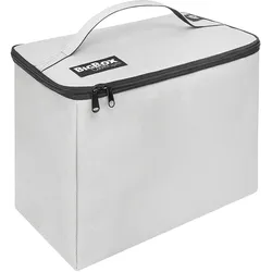 WEDO 582520 Bigbox Cooler Kühltasche, Polyester, Volumen: 16.5l., Thermo-Isolierung, 2 Reißverschlüsse, Hellgrau