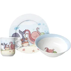 Ritzenhoff&Breker Kinder Geschirr Set Unterwasserwelt 3-tlg.