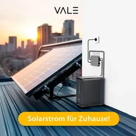 Vale Balkonkraftwerk Bifazial 450 W Marstek M2-800 Wechselrichter
