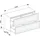Keuco Sideboard Edition 11 140x70x53,5cm, m LED, Lac m, G anthr. kl