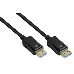Good Connections DisplayPort 2.0 Kabel 8K @60Hz Kupferleiter 1,0m schwarz