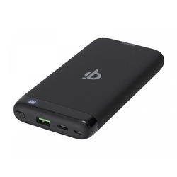 Deltaco 10000 mAh Powerbank mit QI Schnelles Laden