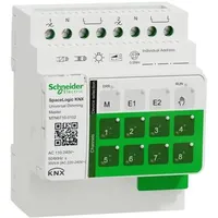 Schneider Electric MTN6710-0102 SpaceLogic KNX Master Dimmer, 2-fach