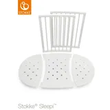 Stokke Kinderbett Sleepi 120 cm Buche massiv weiß