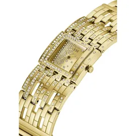 GUESS Damen Armbanduhr WATERFALL gold 22 mm GW0441L2