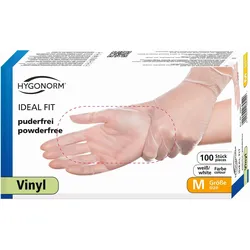 HYGONORM Einmalhandschuhe IDEAL FIT M weiß