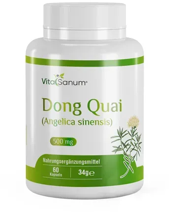 VitaSanum® - Dong Quai (Angelica sinensis) 500 mg 60 Kapseln